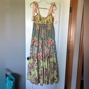 Free People Bluebell Maxi in Warm Combo size Small